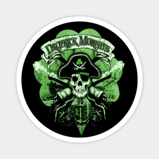 st patrick green skull ounk band Magnet